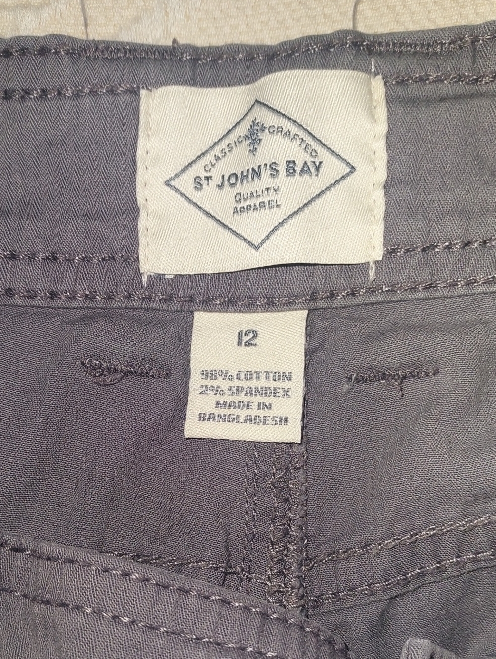 St. John's Bay Utility Cargo Convertible Pants - Picture 10 of 10